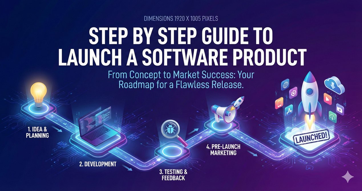 Step by Step Guide to Launch a Software Product
