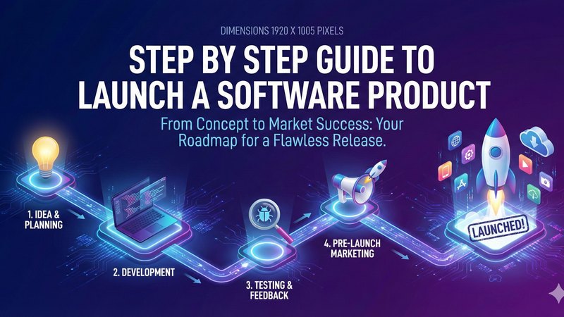 Step by Step Guide to Launch a Software Product