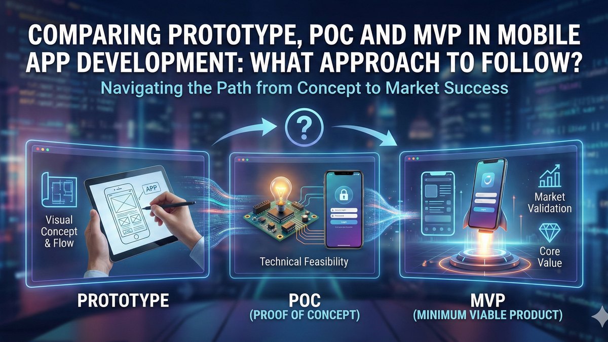 Comparing Prototype, POC and MVP in mobile app development: what ...