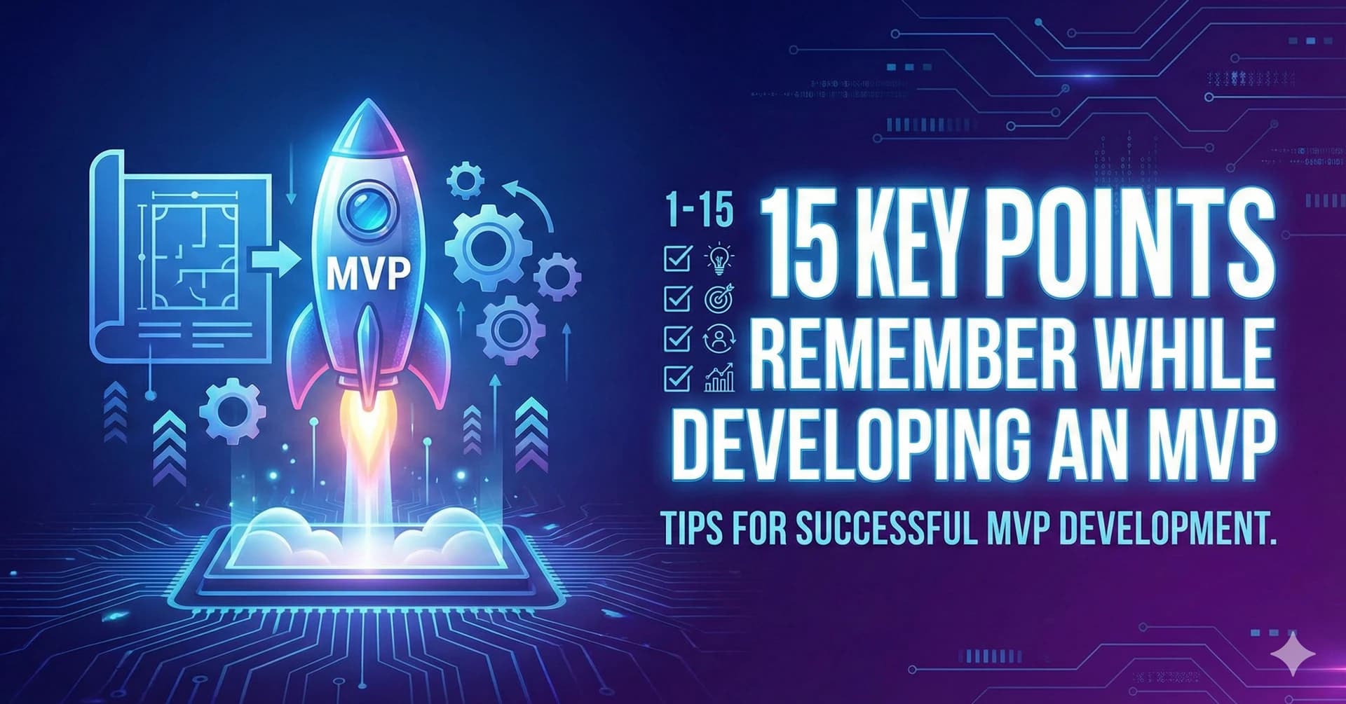 15 Key Points to Remember while developing an MVP: Tips for Successful MVP Development