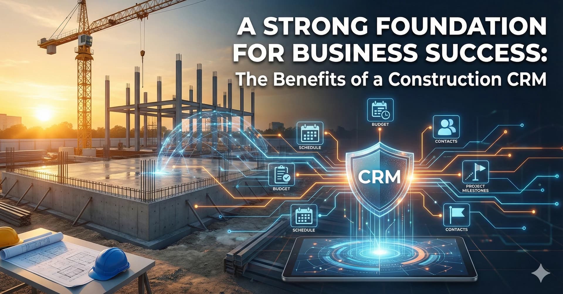 A Strong Foundation for Business Success: The Benefits of a Construction CRM