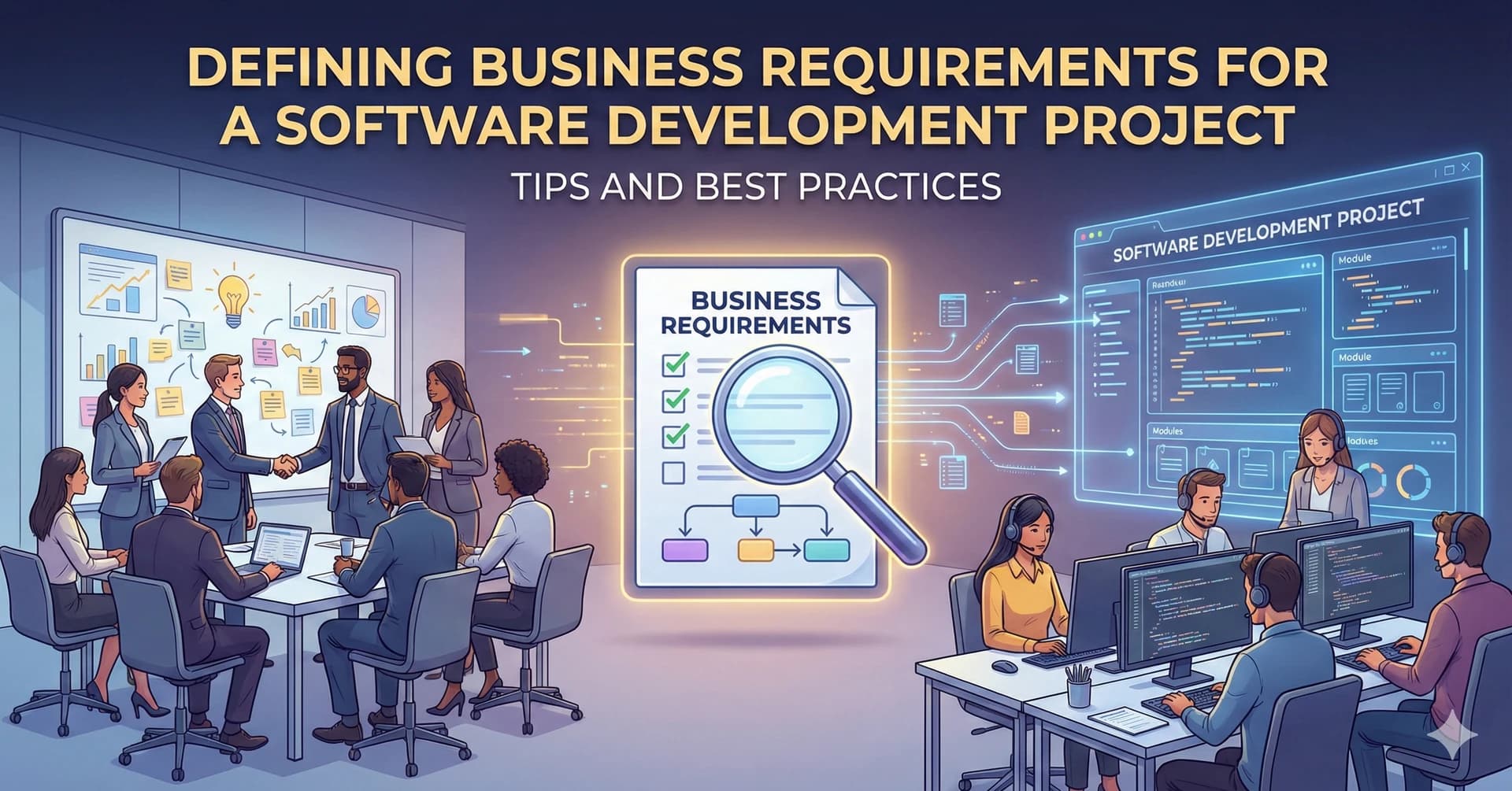 Defining Business Requirements for a Software Development Project: Tips and Best Practices