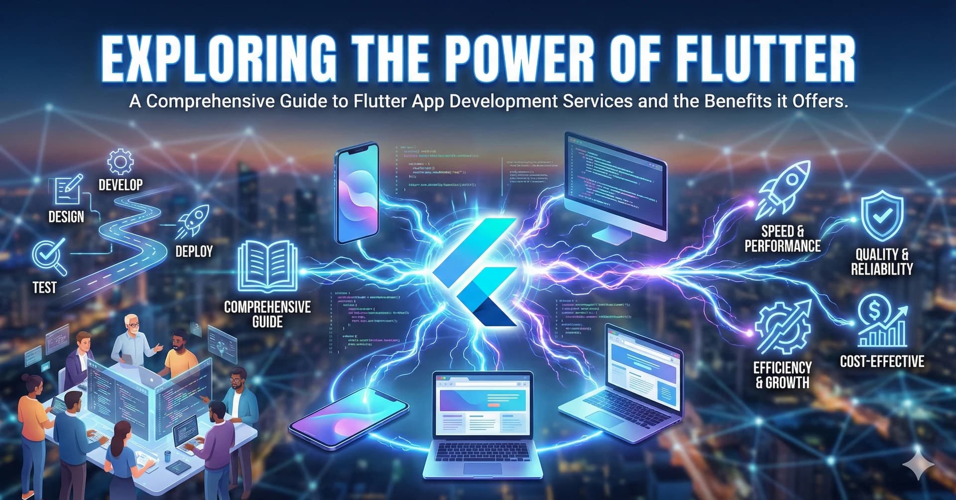Exploring the Power of Flutter: A Comprehensive Guide to Flutter App Development Services and the Benefits it Offers