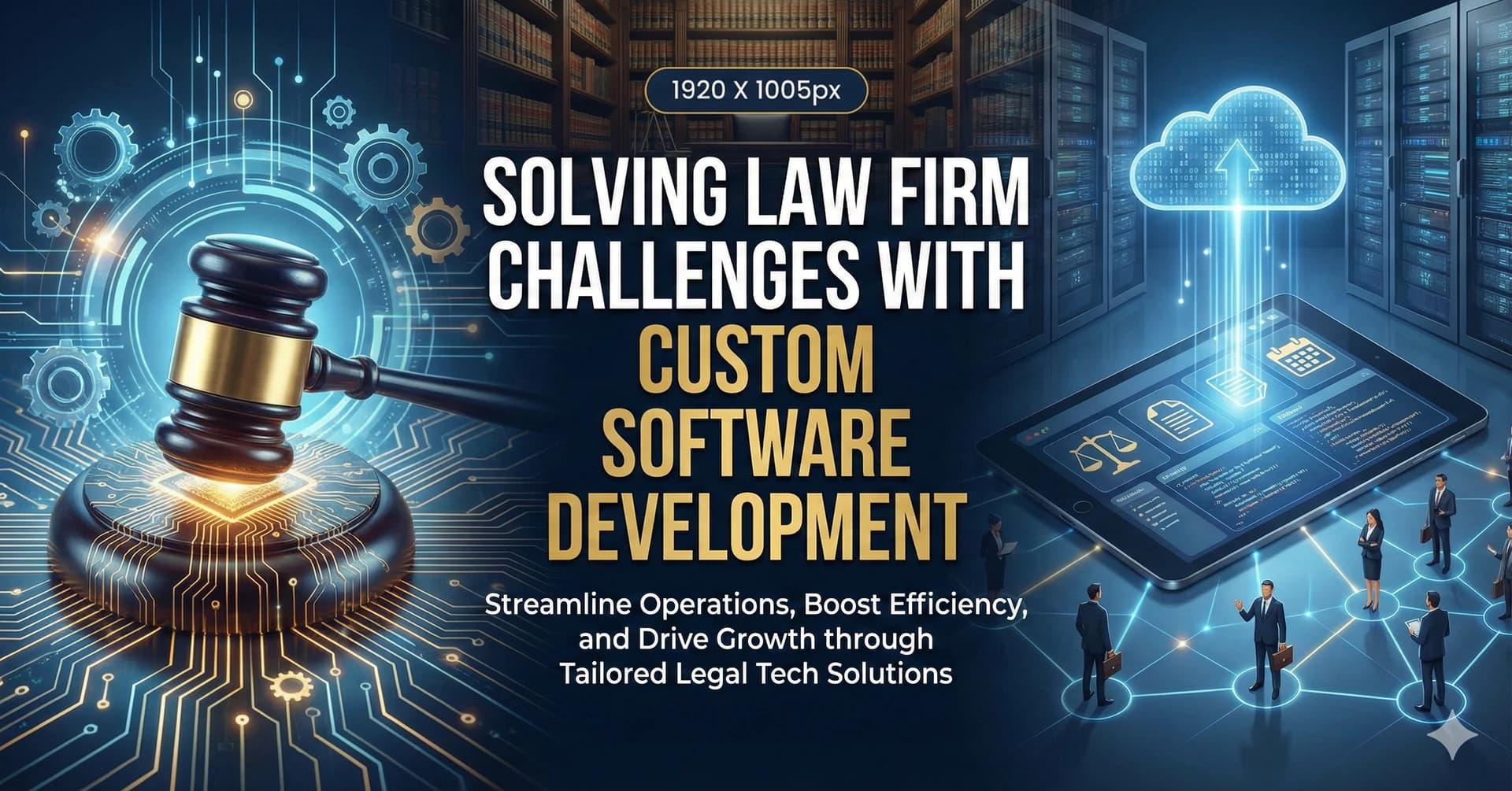 Solving Law Firm Challenges with Custom Software Development