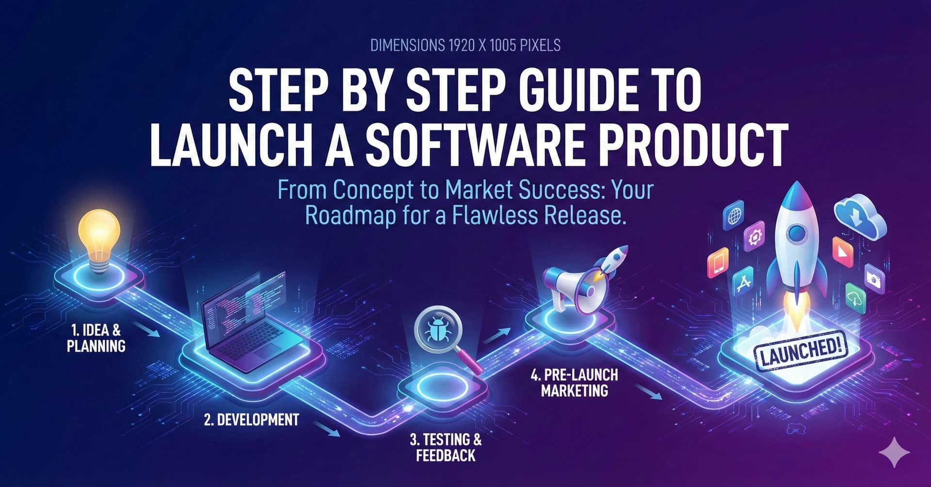 Step by Step Guide to Launch a Software Product
