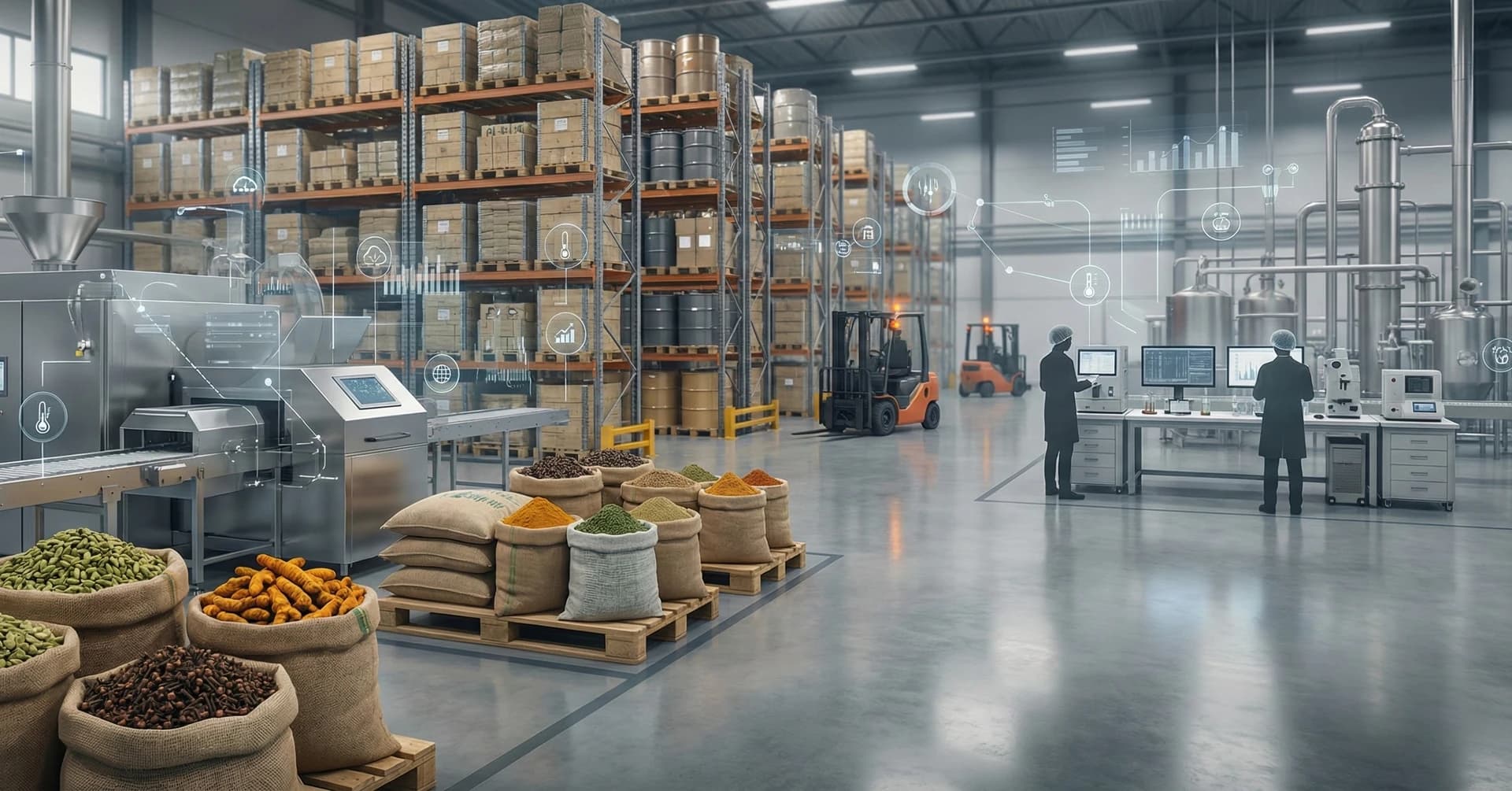 AI-Driven Supply Chain Intelligence Platform for Spices Manufacturer to Reduce Quality Risk