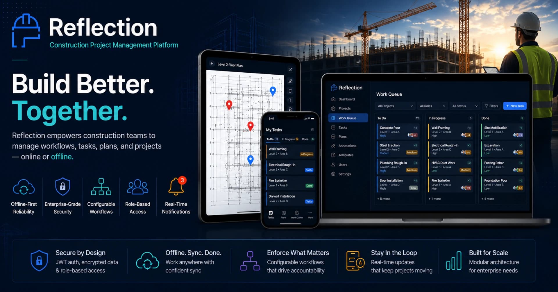 Reflection - Construction Project Management Platform