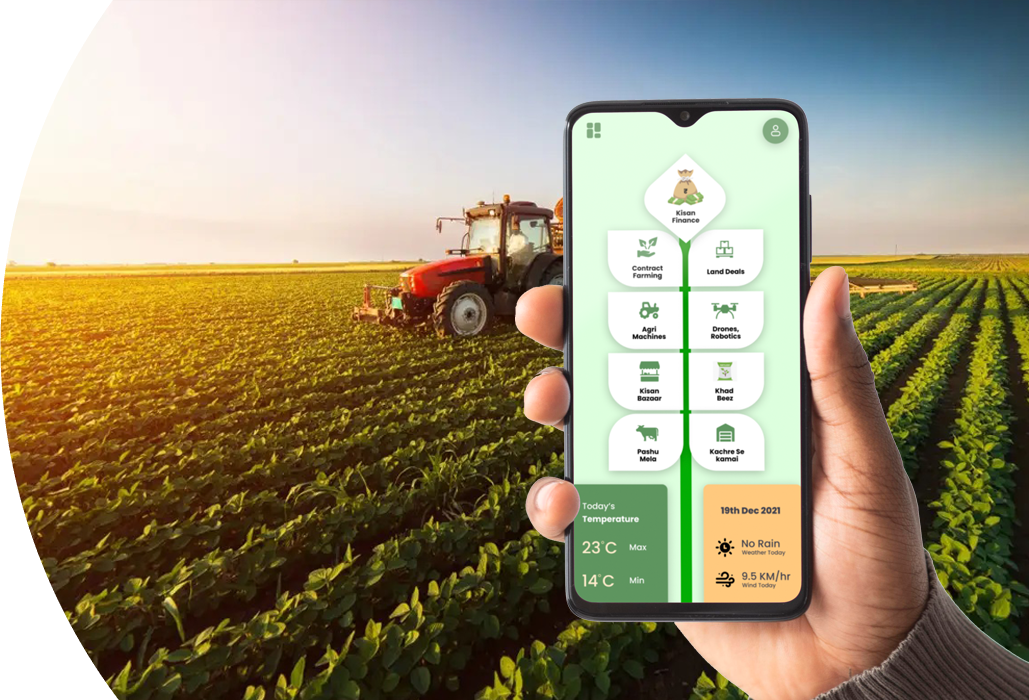 Agritech Mobile App Development Banner