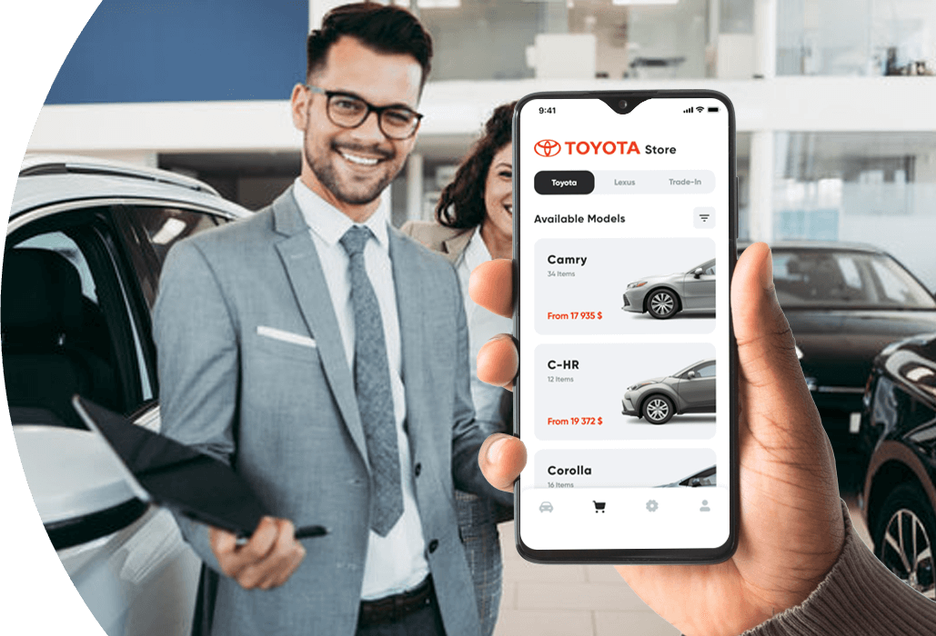 Automotive Dealer Management System Development Banner